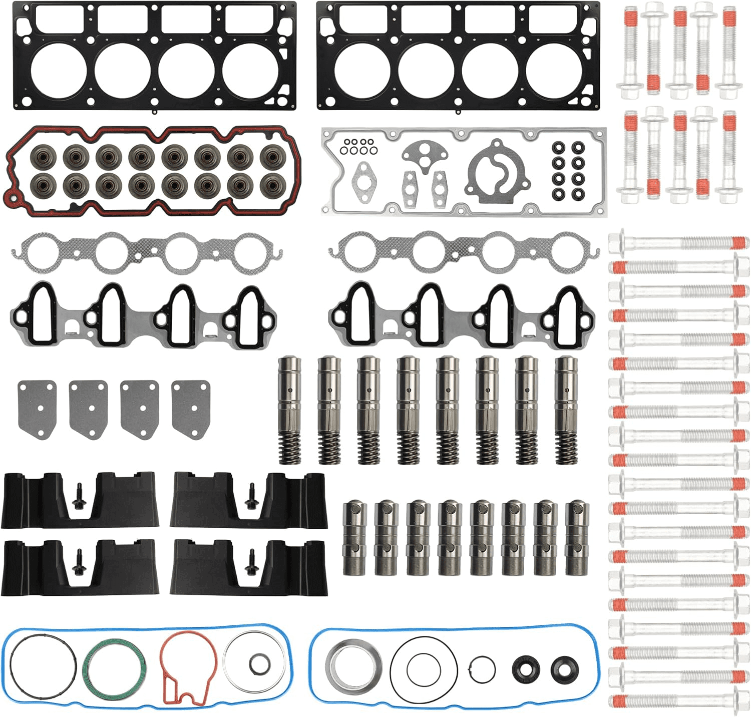 Mizumo Auto 5.3L Head Gasket Set W/ AFM Lifters & 2nd Design Bolts – Fits 05–14 Chevy GM Vortec (Active Fuel Management)