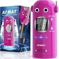 thumbnail image 1 of AFMAT Electric Pencil Sharpener,Auto in & Out, Fully Automatic Rechargeable Hands-Free Pencil Sharpener, New,Purple,7.9"H, 1 of 7
