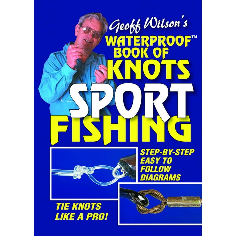 AFN B0038 Waterproof Book Sport Fishing Knots 