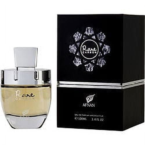 Afnan Rare Carbon Eau De Parfum Spray By Afnan - 3.4 oz Afnan Rare Carbon Eau De Parfum Spray By Afnan - 3.4 oz