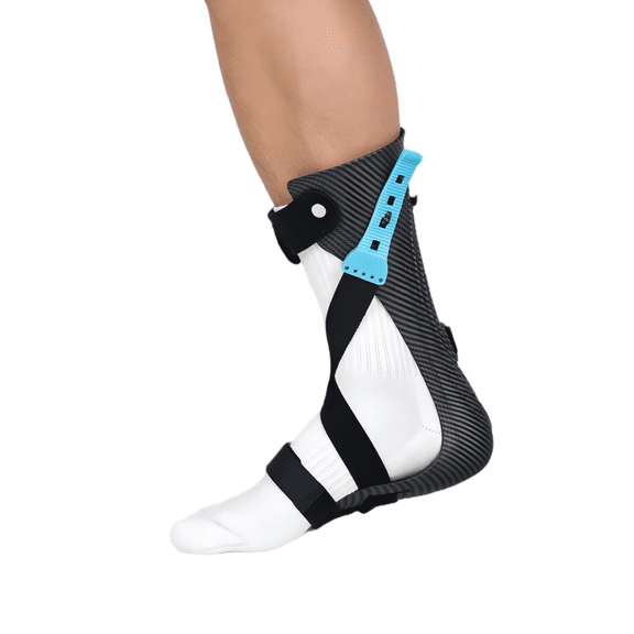 AFO Drop Foot Brace for Adjustable Drop Foot Brace Lightweight AFO Ankle Support for Men & Women, Fits Inside Shoes(M-Left)