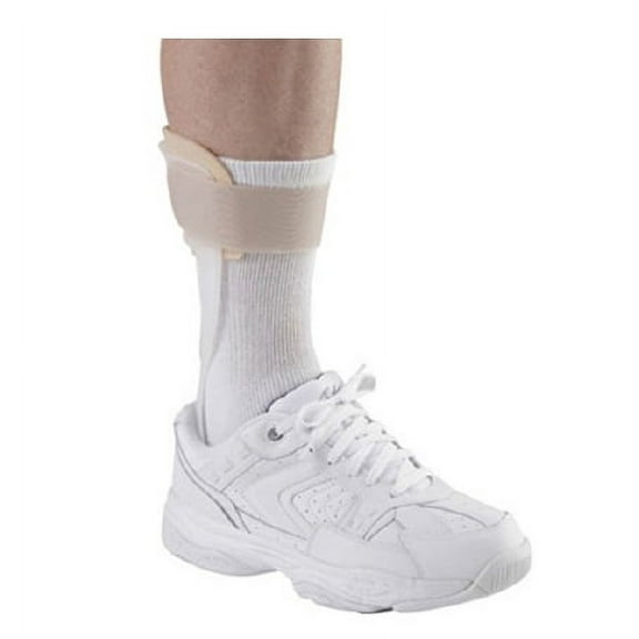 AFO Light Ankle Foot Orthosis Small Hook and Loop Closure Male Up to 7-1/2 / Female 7 to 9 Right Foot - O-121012