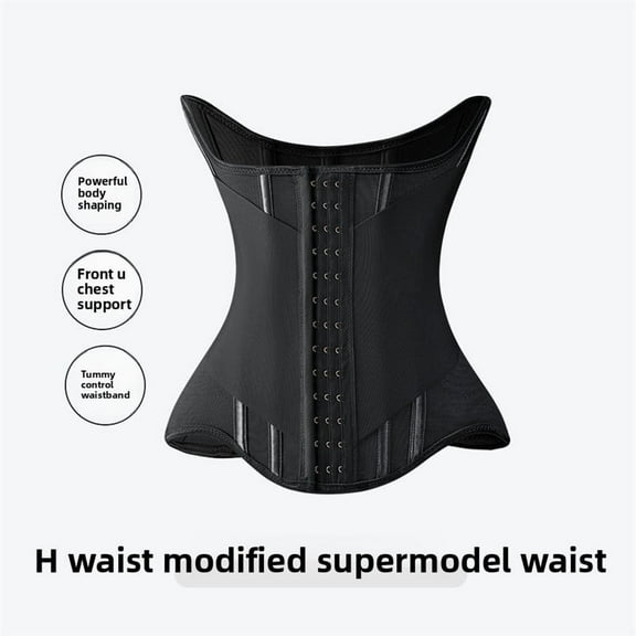 AFOJOY Breathable Reinforced Waist Belt Slimming Waist Trainer Waist Cincher Waist Shaper Lumbar Support Chest Support Waist Sculpting