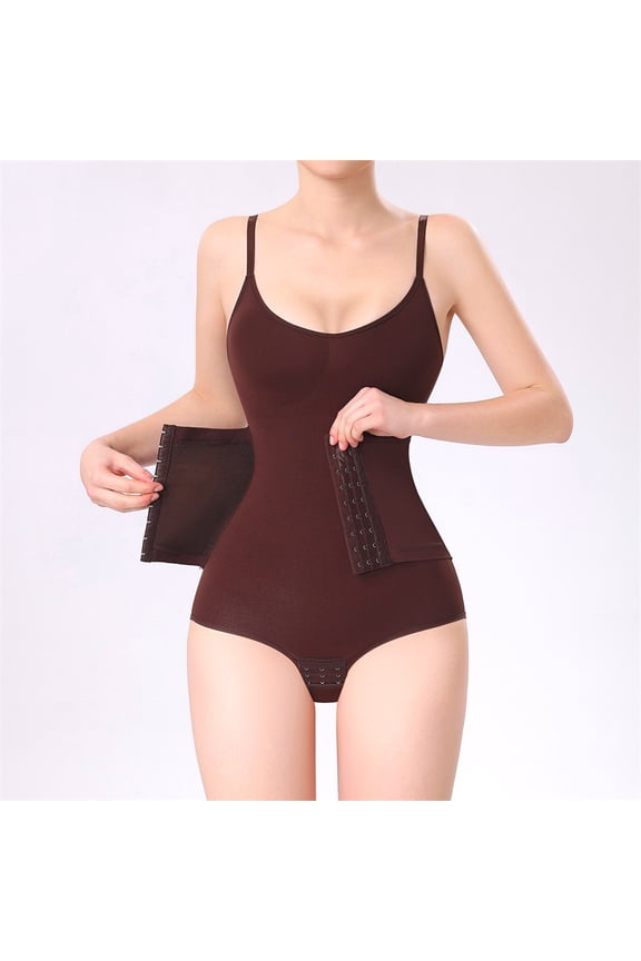 Shapewear Bodysuit Slimming Tummy Control Butt Lift Back Support Waist Trainer for Women Plus Size