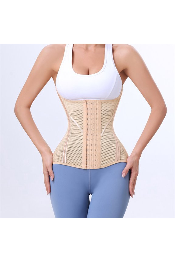 Waist Trainer Shapewear for Women U Shape Back Support Slimming Belt Tummy Control Corset