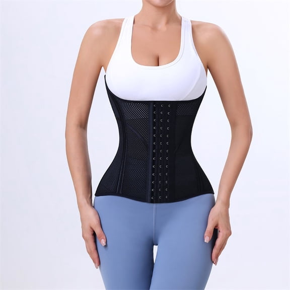 AFOJOY Waist Trainer Shapewear for Women U Shape Back Support Slimming Belt Tummy Control Corset