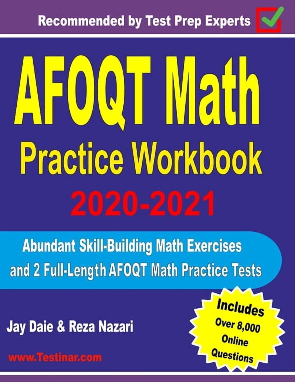 AFOQT Math Practice Workbook 2020-2021: Abundant Skill-Building Math ...