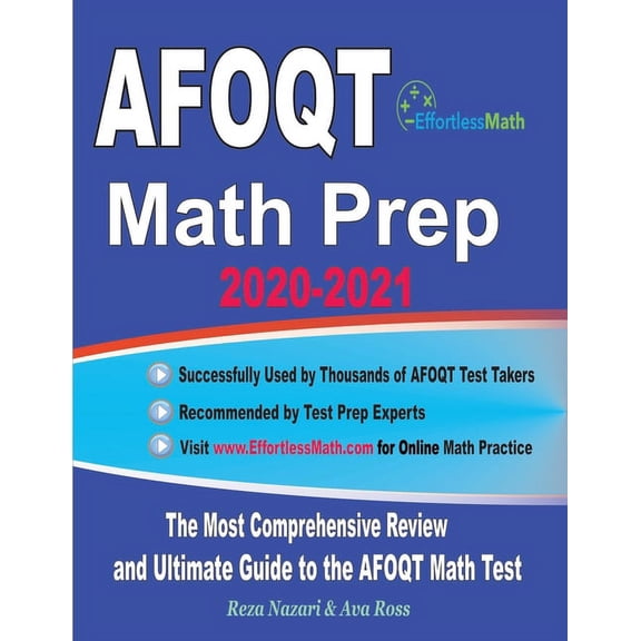 AFOQT Math Prep 2020-2021: The Most Comprehensive Review and Ultimate Guide to the AFOQT Math Test (Paperback)