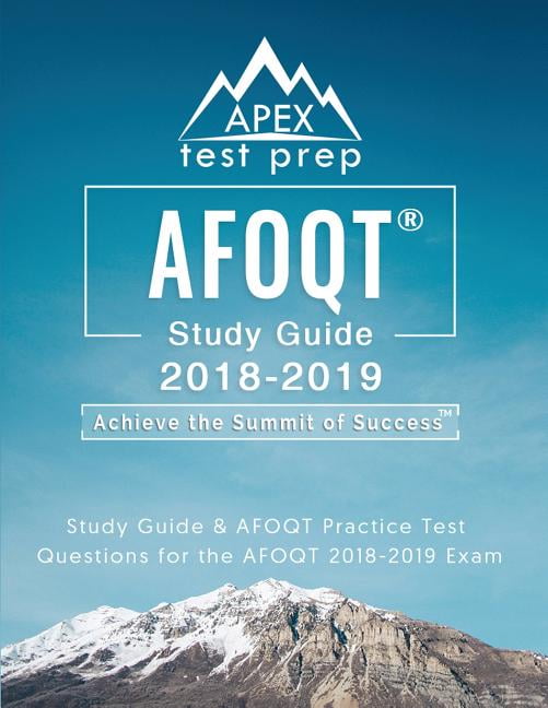 AFOQT Study Guide 20182019 Study Guide & AFOQT Practice Test Questions for the AFOQT 2018