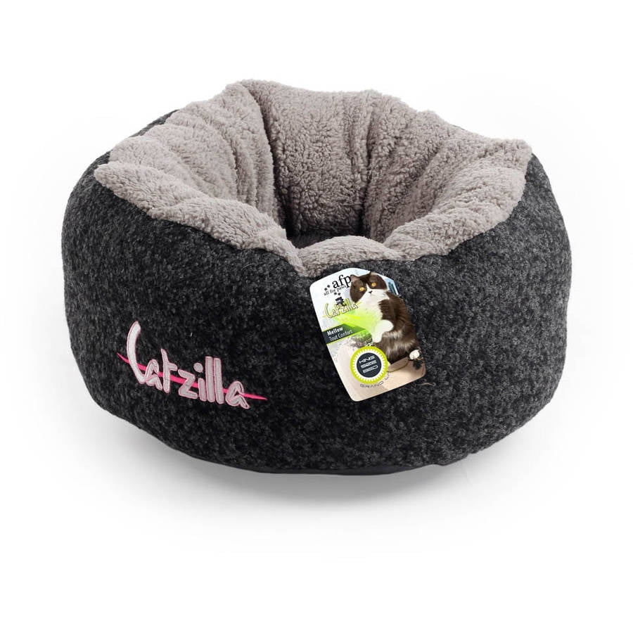 AFP Catzilla Mellow Cat Bed, Black (2487)