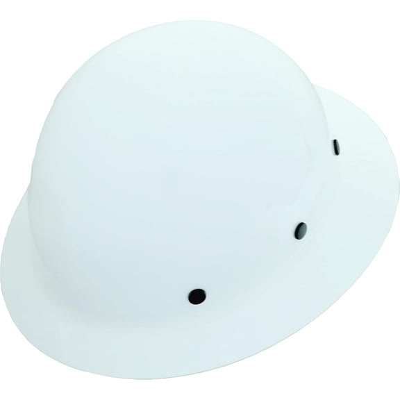 AFP Fiber Full Brim Hard Hat | 6 Point Ratchet Suspension | OSHA & ANSI Rated | Hard Hats for Men | Premium Construction Helmets for Safety