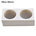 thumbnail image 1 of AFQH 12 Specifications Coin Holders Stamp Coin Storage Square Cardboard Box, 1 of 11