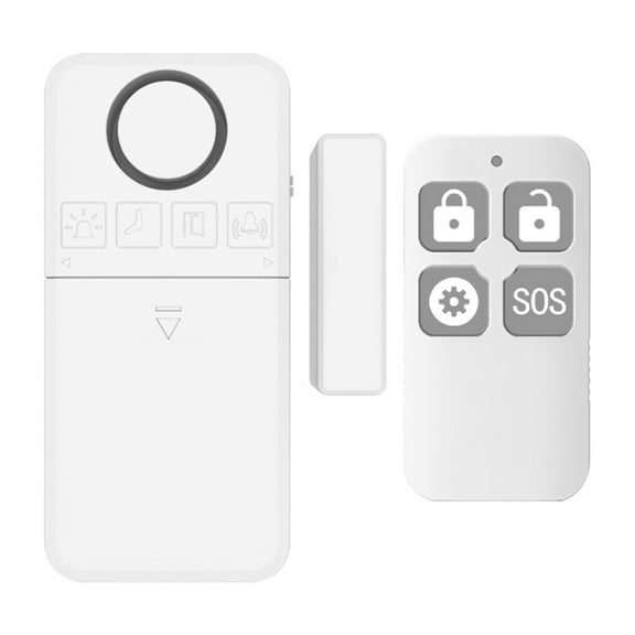 AFQH 130 dB Door Alarm Sensor Burglary with Remote Control 4 Modes for Home Security