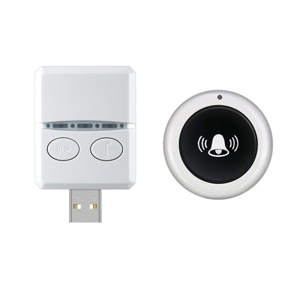 AFQH 150M Wireless Doorbell 30 Adjustable Chime with Remote Control For Home Bed Call