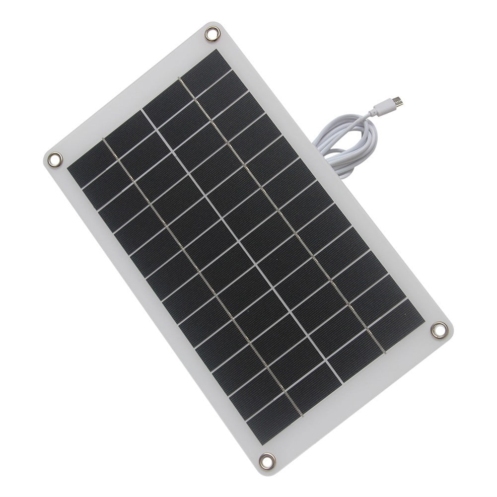 AFQH 15W12V SolarPanel Outdoor Camera Garden Light Solar Charging Panel Type-c Output