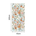 thumbnail image 1 of AFQH 1M/2M Colorful for Rainbow Static Window Film: Removable PVC Floral Design, 1 of 8
