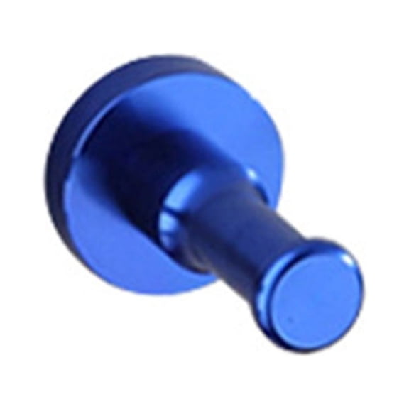 AFQH 1pc Wall Hanger Colorful Metal Aluminum Drilling Wall Mount Hanger For Hat Coat Clothes Key Towel Hooks Home Storage Tool