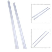 AFQH 2-Pack Shower Door Bottom Seal Sweep Water Barrier Stop Shower Leaks for Frameless Glass Rail