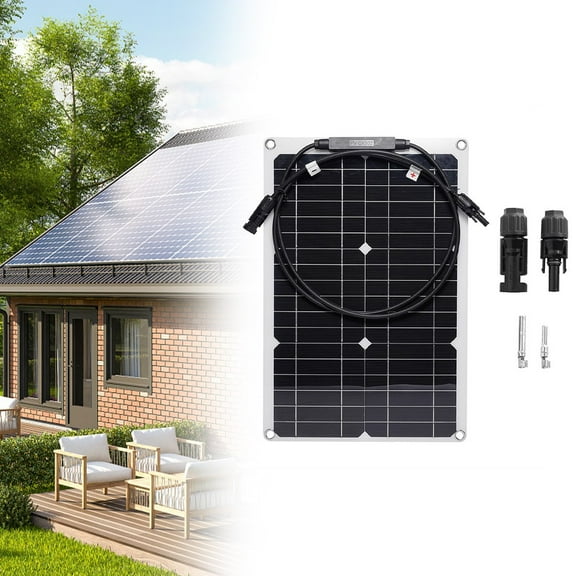 AFQH 20W 18V Monocrystalline Silicon Solar Panel Flexible Bendable Solar Panel