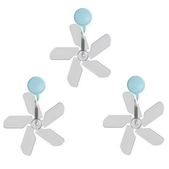 AFQH 3PCS Adjustable Air Conditioning Air Guide Fan Anti-Direct Blowing Wind Shield