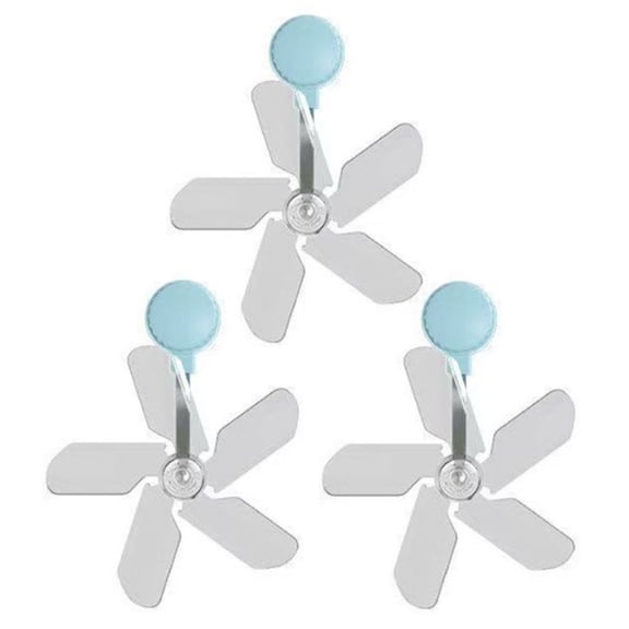 AFQH 3pcs Wall-Mounted Air Conditioner Guide Fan Anti-Direct Blowing Adjustable