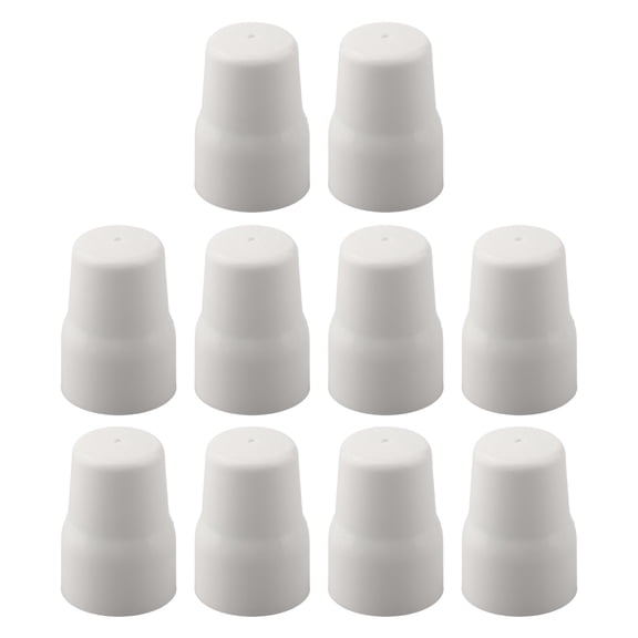 AFQH 4/10pc Radiator Valve Cap Easy Push-Fit Replacement Valve Cover White Radiator Decorative Cover Water Heater Heating Pipe Cover