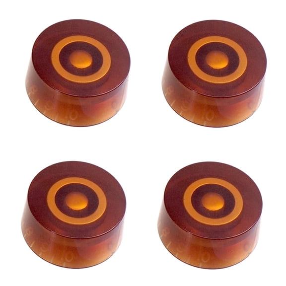 AFQH 4 Pcs Speed Control Guitar Buttons Multi Color Lp Electric Guitar Volume Tone Button Top Musical Instruments Guitars Parts