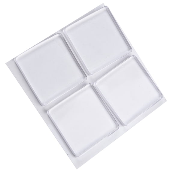 AFQH 4pcs/set Transparent Anti Vibration Shock Absorbing Pad Mat Washing Machine