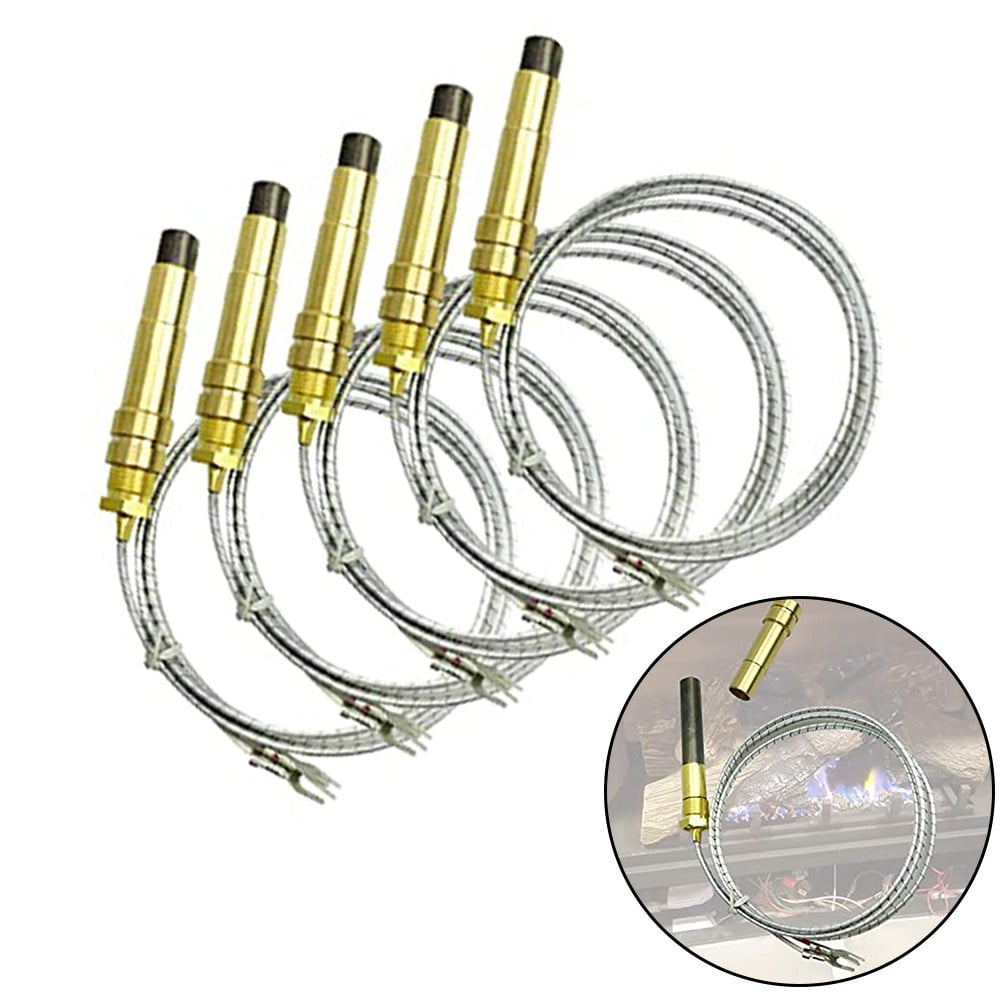 AFQH 5 Pack Aluminum Foil Wire Thermopile Replacement Thermocouple 36 ...