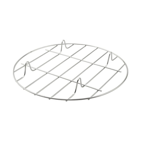 AFQH 6/7/8/9/10 Inch Round Cooking Rack Steaming Rack Single-layer Grill Rack Grid Bakings Tray Racks Air Fryer Accessories