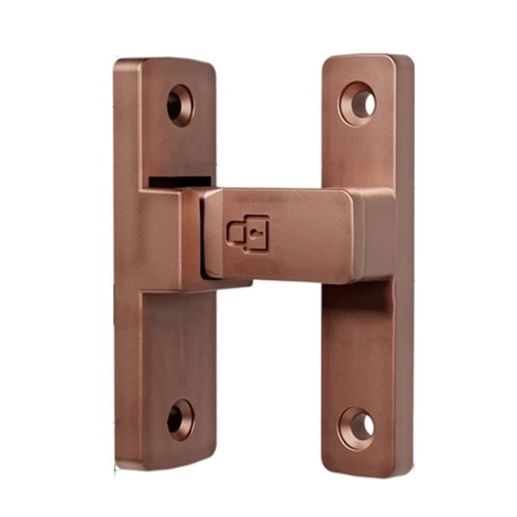 AFQH 90 Degree Right Angle Door Lock Secure Home Cam Lock Sliding Lock Lever Bolt