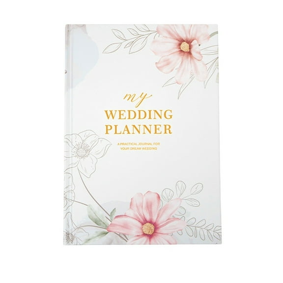 AFQH All-in-One Wedding Planner: 12-Month Organizer for Brides with Custom Sections!