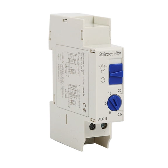 AFQH Automatic Switch Energy Efficient 0.5 To 20 Minutes Timer ABS Plastic Material