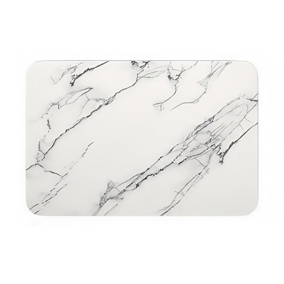 AFQH Bathroom Rugs Bath Diatomite Stone PU Floor Mat Non Slip Quick Dry Pad 60x40CM