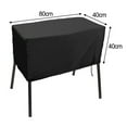 thumbnail image 1 of AFQH Black Patio Covers for 2 Burner Camping Stove Heavy Duty Camping Cooker Cover, 1 of 6