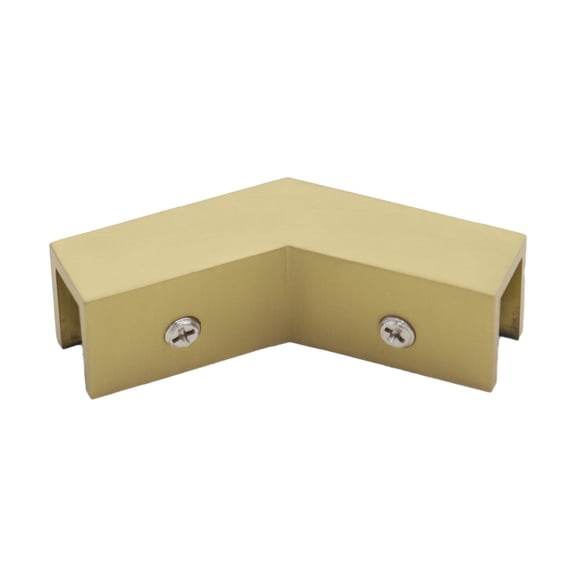AFQH Brass 135 Degree Wall Mount Shower Door Glass Bracket for 8-12mm Glass