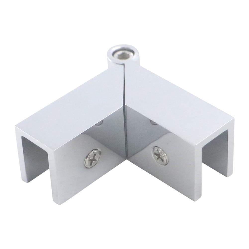 AFQH Brass 90-180 Degree Wall Mount Shower Door Glass Bracket for 8 ...
