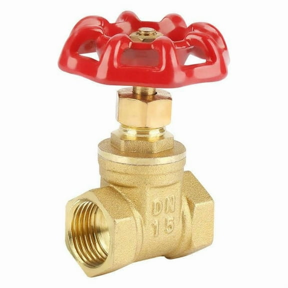 AFQH Brass Gate Valve DN15-DN25 Tap Water Valve Switch Valve InternalThread GateValve