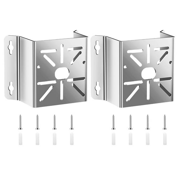 AFQH Camera Corner Bracket Stainless Steel Security Camera Mount Monitoring Bracket