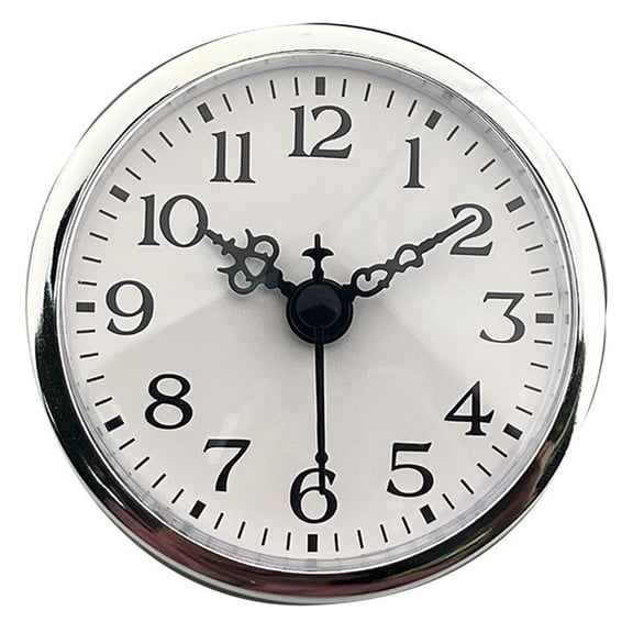 AFQH Clock head inlaid photo frame round head clock core simple craft pendulum clock