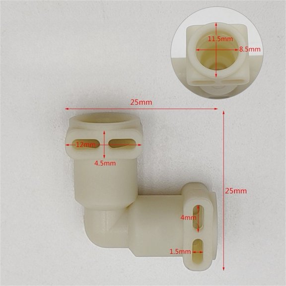 AFQH Coffee Machine Connector Streamline Brewing with Two Way and Three Way