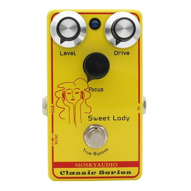 AFQH Compact and Reliable Audiol Overdrive Distortion Effect Pedal for Electric Guitar Ideal for Various Musical Styles