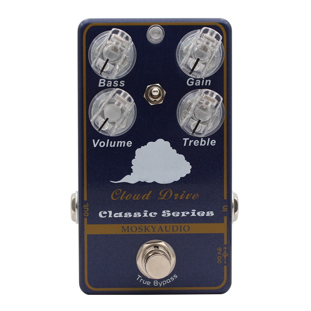 AFQH Compact and Reliable Audiol Overdrive Distortion Effect Pedal for Electric Guitar Ideal for Various Musical Styles