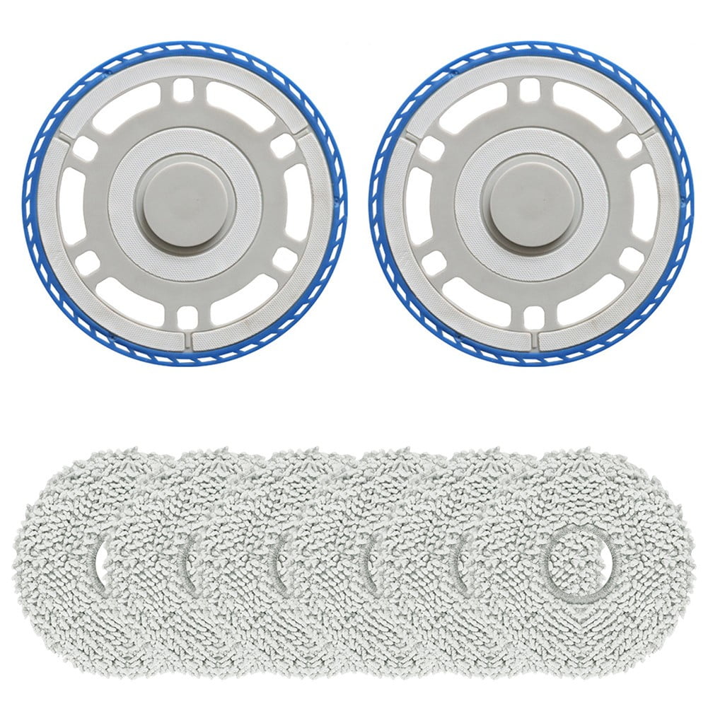 AFQH Complete Mop Kit for ECOVACS For T30 For OMNI Robot Vacuum Cleaner 8 Piece Set