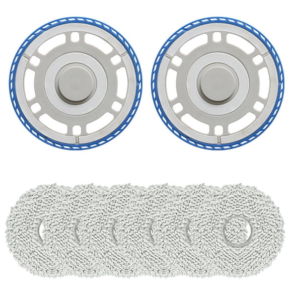 AFQH Complete Mop Kit for ECOVACS For T30 For OMNI Robot Vacuum Cleaner 8 Piece Set