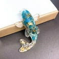 thumbnail image 1 of AFQH Creative Artificial Koi Fish Ornament Pretty Natural Crystal Desk Car Home Decor, 1 of 10