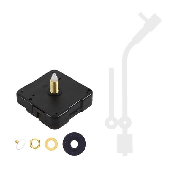 AFQH DIY Silent Clock Movement with Integrated Hanging - Perfect for Custom Designs!