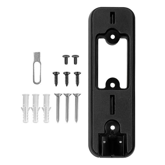 AFQH Doorbell Backplate Secure Backplate Installation Home Entryway Decoration