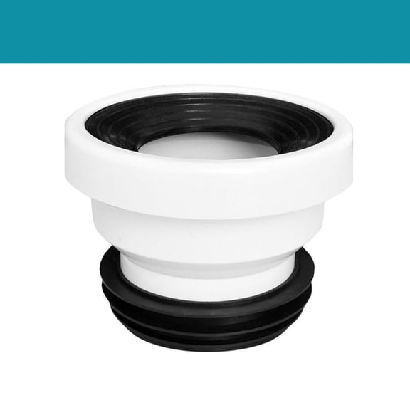 AFQH Drain Adapter Sewage Pipe Connection Outlet Pipe Rubber Sealing Ring Dark Turn Water Tank Sewage Pipe Toilet for Bathroom