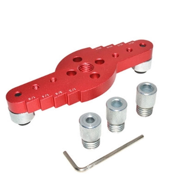 AFQH Drill Guide Puncher Locator Vertical Dowel Aid Centring Drilling Doweling Jig